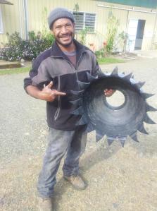 Kalex makes C-206 tires into flower planters